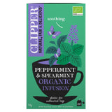 Clipper peppermint spearmint organic tea 34g, imported from the UK