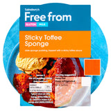 Sainsbury's Free From sticky toffee sponge pudding 200g (British brand)