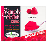 Simply Delish zero raspberry jelly sugar free 8g, UK version