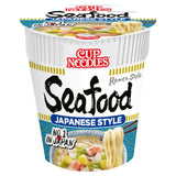 Sainsburys Nissin Cup Noodles Seafood Japanese Style Instant Ramen Noodle Soup 75g- Buy online at McGrocer
