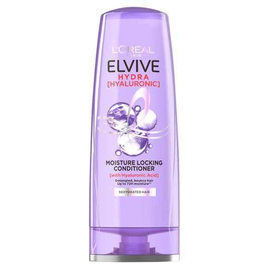 L'Oreal Elvive Hydra Hyaluronic Conditioner with Hyaluronic Acid for Dry Hair 200ml GOODS Sainsburys   