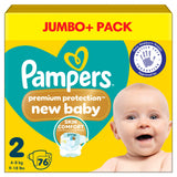 Pampers New Baby nappies size 2, imported from the UK