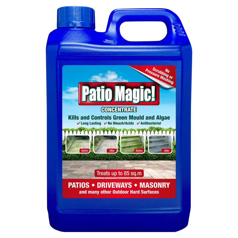 Patio Magic disinfectant concentrate 2.5L bottle (British brand)