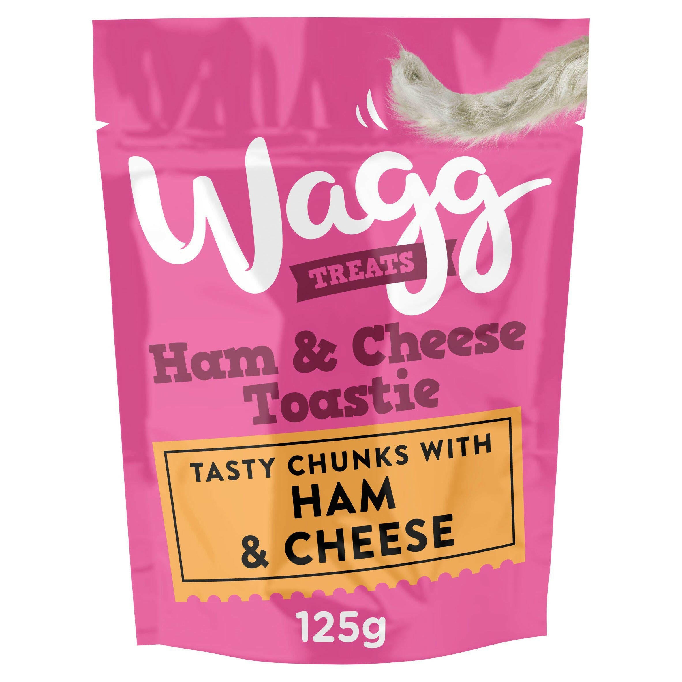 Wagg Ham & Cheese Toastie Treats 125g GOODS Sainsburys