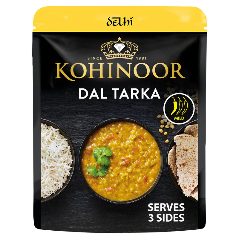 Kohinoor Dal Tarka microwavable lentil 300g, UK version