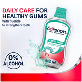 Corsodyl mouthwash fresh mint 500ml, imported from the UK
