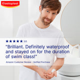 Elastoplast waterproof wound dressings with silver protection 5pk - British product