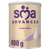 Sainsburys SMA Advanced First Infant Baby Milk Powder Formula from Birth 800g- Buy online at McGrocer