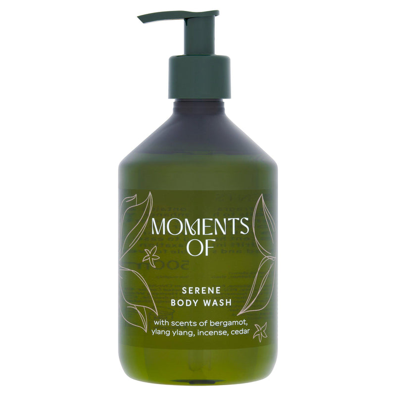 Sainsbury's Moments Of Serene body wash 500ml, imported from the UK