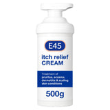 Sainsburys E45 Itch Relief Body Cream for Itchy & Irritated Skin 500g- Buy online at McGrocer