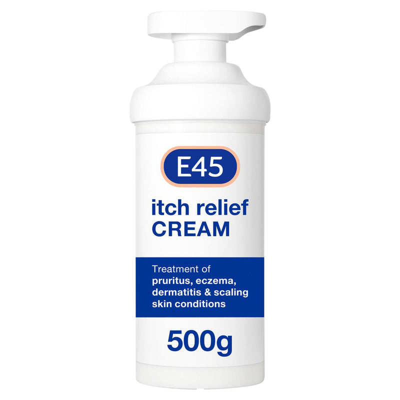 E45 itch relief body cream 500g, UK version
