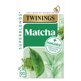 Sainsburys Twinings Superblends Super Green Matcha Tea Bags 40g- Buy online at McGrocer