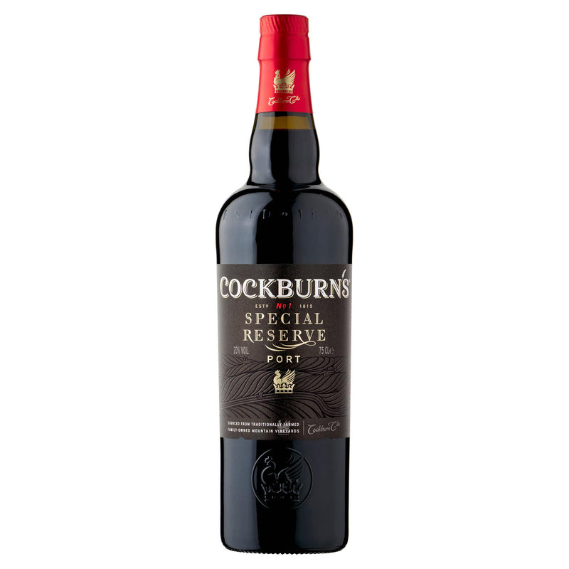 Cockburn's Port Special Reserve 75cl, imported from the UK