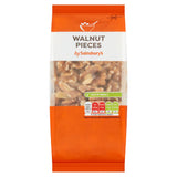 Sainsbury's walnut pieces 200g in a resealable bag, imported from the UK