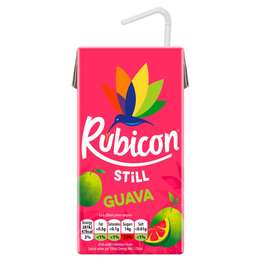 Rubicon Still Guava Fruit Juice Drink 288ml