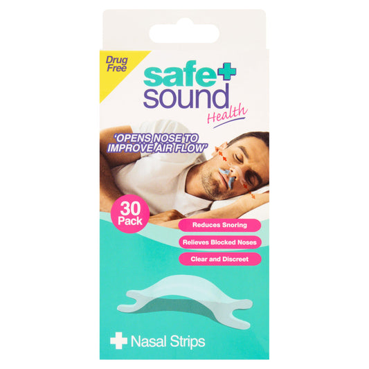 Safe + Sound Health Nasal Strips x30 GOODS Sainsburys   