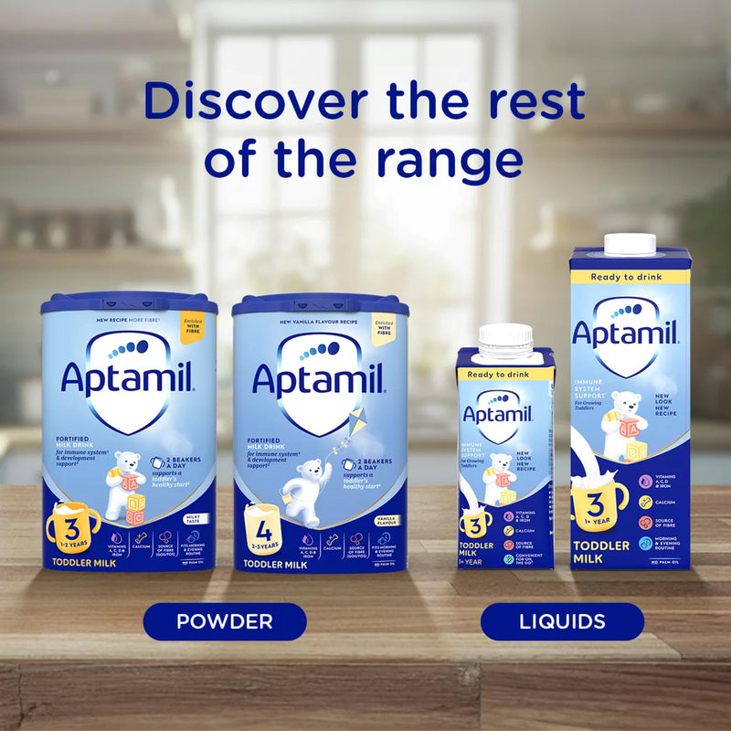 Aptamil toddler milk formula vanilla flavoured 800g, UK version