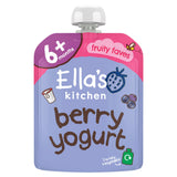 Sainsburys Ella's Kitchen Organic Berry Greek Style Yoghurt Baby Food Pouch 90g- Buy online at McGrocer