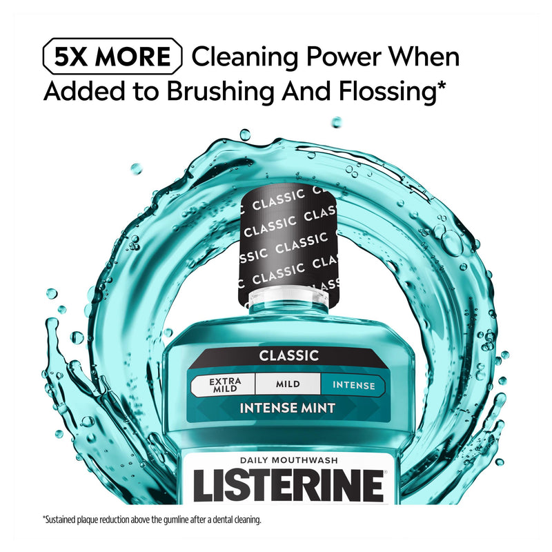 Listerine Cool Mint mouthwash 500ml - British product