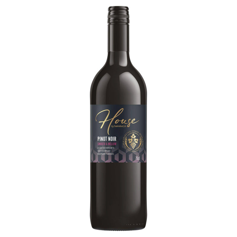 Sainsbury's House Pinot Noir red wine 75cl (British brand)