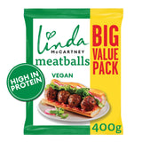 Linda McCartney's vegetarian meatballs 399g, imported from the UK