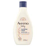 Sainsburys Aveeno Soothing Relief Emollient Dry Skin Baby Wash 250ml- Buy online at McGrocer