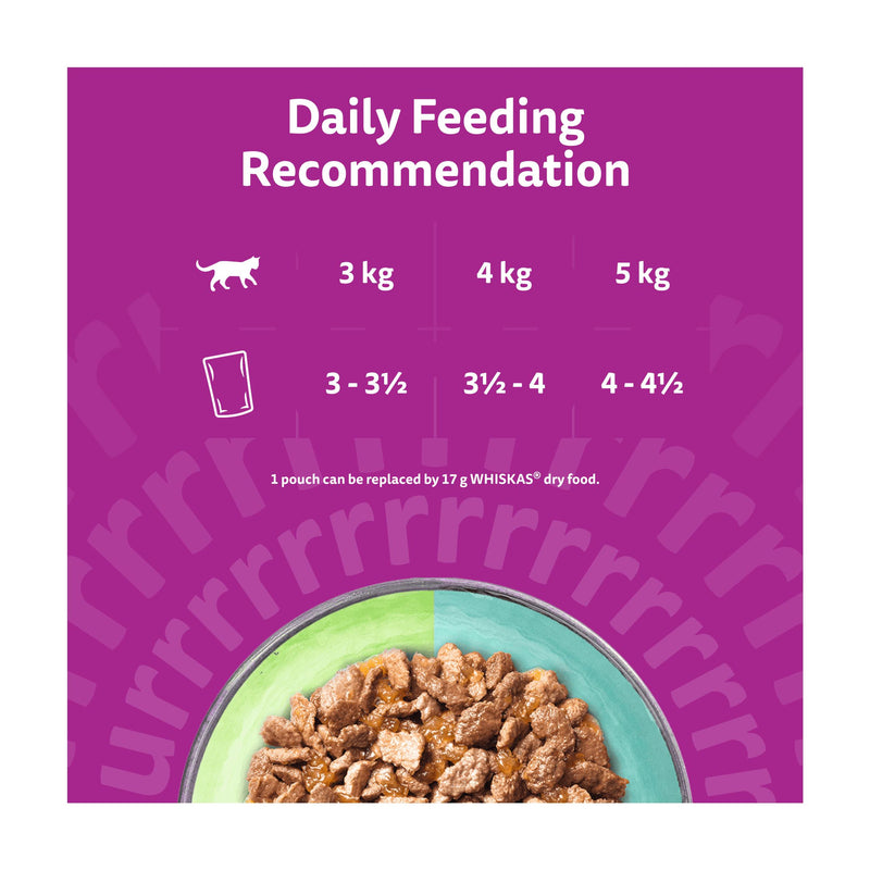 Whiskas wet cat food Duo Mixed Medley 12x85g pouches, UK version