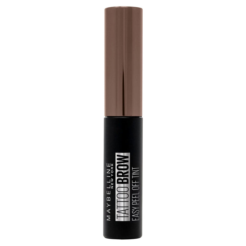 Maybelline Tattoo Brow warm brown eyebrow gel tint (British brand)