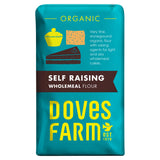 Doves Farm Organic Self Raising Wholemeal Flour 1kg, UK version
