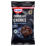 Dr Oetker milk chocolate chip chunks 100g - British product