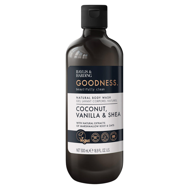 Baylis & Harding Coconut Vanilla Shea body wash 500ml - British product