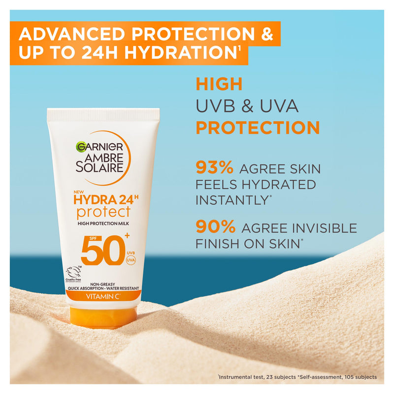 Garnier Ambre Solaire SPF 50 sun cream 50ml - British product