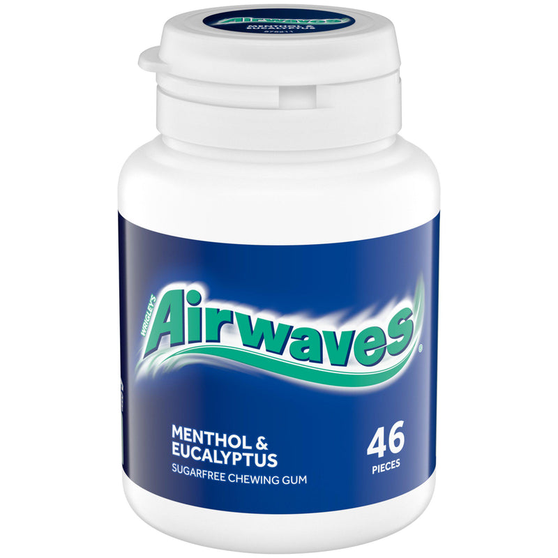 Airwaves sugarfree chewing gum bottle 64g, UK version
