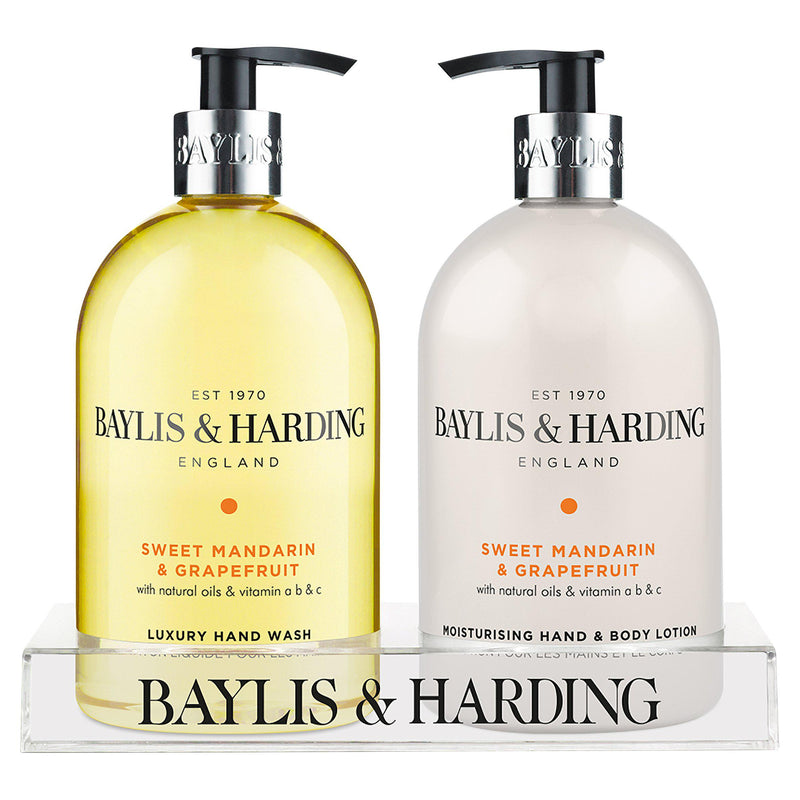 Baylis & Harding Sweet Mandarin Grapefruit hand wash and lotion gift set (British brand)