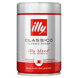 Sainsburys illy Espresso Medium Roast Ground Coffee 250g- Buy online at McGrocer