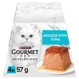 Sainsburys Gourmet Revelations Mousse Tuna Wet Cat Food 4 x 57g- Buy online at McGrocer