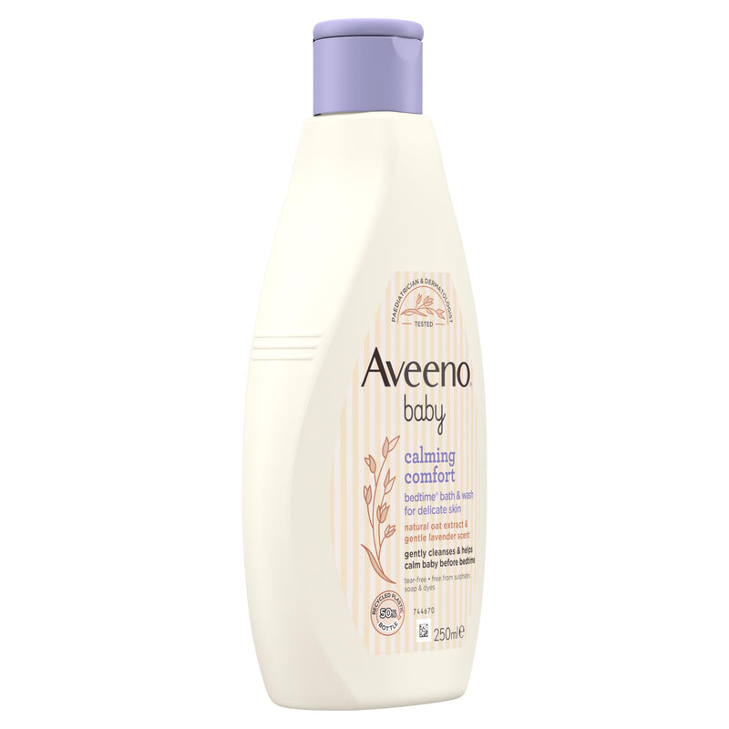 Aveeno Baby calming comfort bedtime bath and wash 250ml, imported from the UK