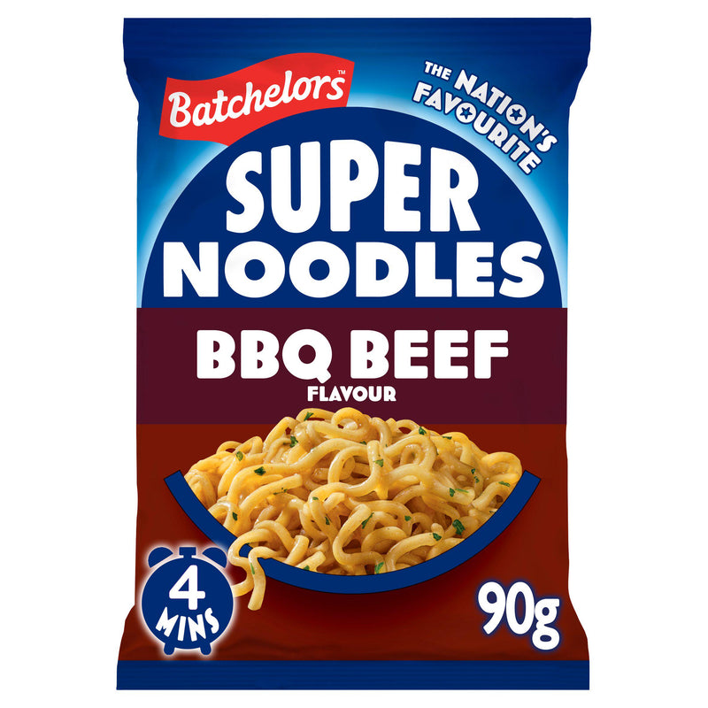 Batchelors Super Noodles BBQ Beef 90g - British product