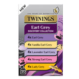 Sainsburys Twinings Earl Grey Discovery Collection Tea Bags 20 Count 40g- Buy online at McGrocer