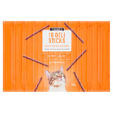 Sainsbury's cat treat chicken and liver sticks 50g, imported from the UK
