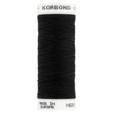 Korbond sewing thread black 100m - British product