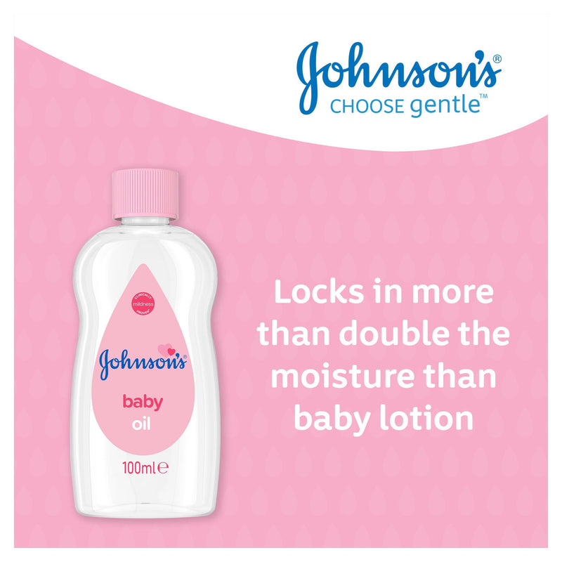 Johnson's baby oil 100ml, UK version
