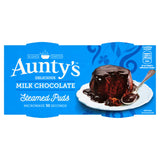 Aunty's chocolate fudge steam pudding 2x100g pack, imported from the UK