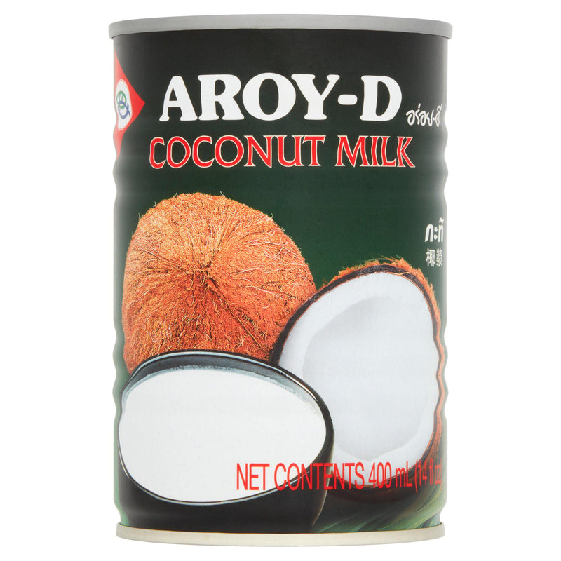 Aroy-D Coconut Milk 400ml Canned Product - British product