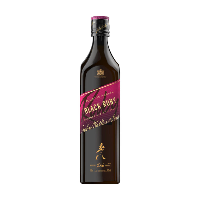 Johnnie Walker Black Ruby Blended Scotch Whisky 70cl, UK version