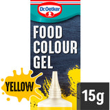 Dr. Oetker extra strong yellow food colouring gel 15g, UK version