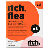 Sainsburys Itch Flea Cat Flea & Tick Spot On Treatment 3 Pipette (Cats 1kg+)- Buy online at McGrocer