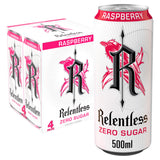 Zero Sugar Raspberry Flavour Energy Drink 4 x 500ml