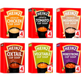 Heinz cream of tomato cup soup 4x22g sachets (British brand)