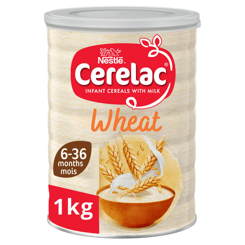 Cerelac wheat infant cereal with milk 1kg (British brand)